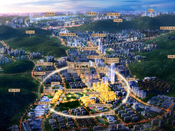 济南市中万科城项目